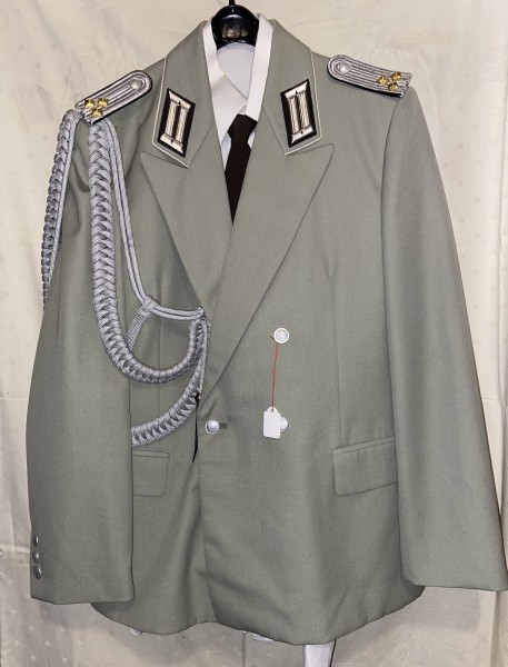 Jacke, Hose, Hemd - Landstreitkräfte - Gesellschafts- uniform, Oberleutnant Pionier mit Fangschnur