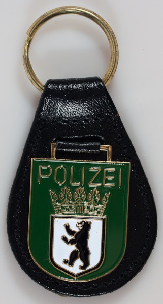 Berlin: Schlüsselanhänger, Polizei Berlin, Metall, wie das  Armabzeichen
