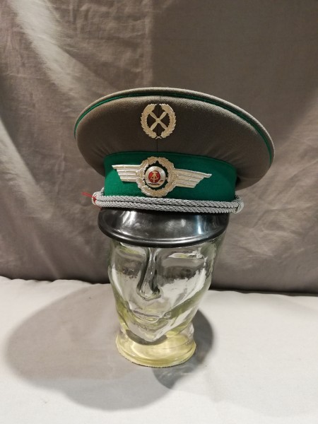 DDR Schirmmütze Offizier der Grenzflieger Größe 56 hergestellt 1986