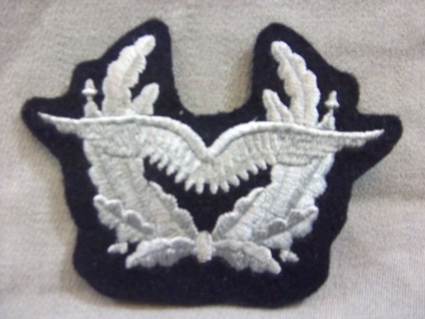 Mützenabzeichen der Luftwaffe, maschinengestickt