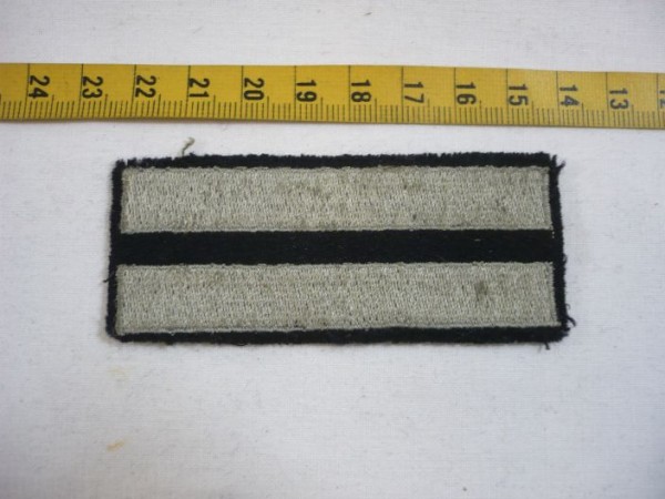 Bremen: Dienstgradabzeichen, Polizei Bremen, alte Art, Polizeimeister, maschinengestickt