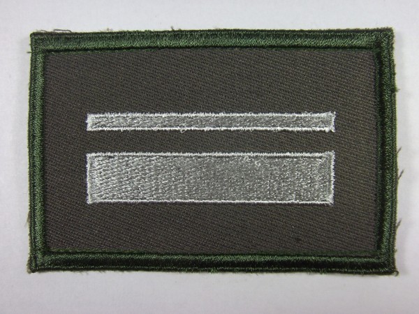 Dienstgradabzeichen Felddienstuniform 1986- 1990, Unterfeldwebel