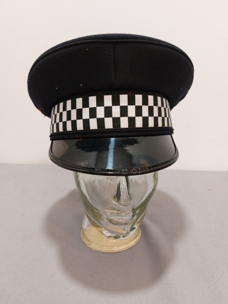 Polizei British Schirmmütze Metropolitan Police Grösse 58 - A.Kempf NEU