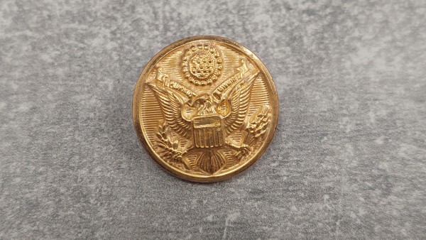 USA Knopf Army 19mm gold 4 Stück