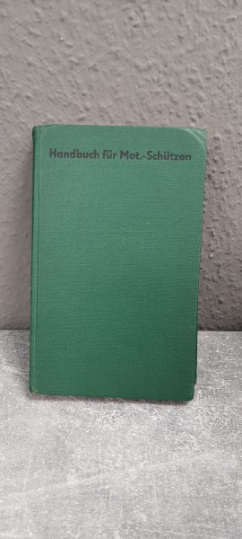 Buch: Handbuch für Mot.-Schützen