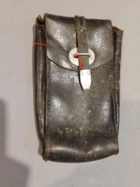 Bundeswehr Tasche für MG1 - Leder schwarz Original