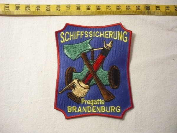 Verbandsabzeichen Fregatte Brandenburg Schiffssicherung
