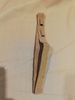 US Helm Gummiband mit Halterung in khaki US Helm Gummiband mit Halterung in khaki