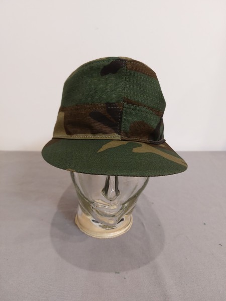 US Feldmütze / Expeditionsmütze woodland Tarn - Größen 54-63 wählbar glatter Schirm