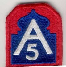 Armabzeichen 5th Army, bunt