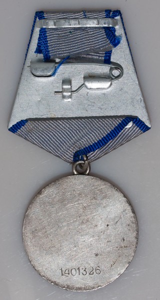 Medaille für Tapferkeit Typ 2.1 Variante 1b, Nummer 1401326 