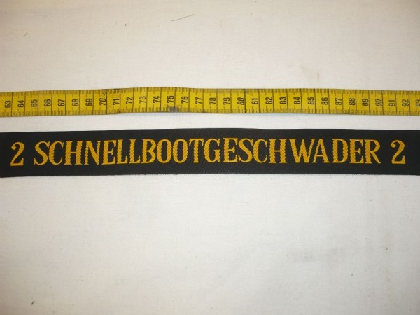 Mützenband, 2 Schnellbootgeschwader 2
