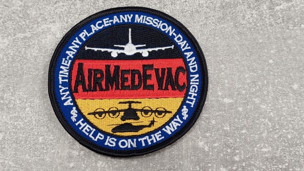 Armabzeichen Patch AirMedEvac - Aeromedical Evacuation