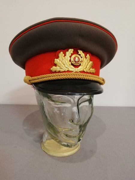 DDR Schirmmütze General der Landstreitkräfte NVA Größe 60 hergestellt 1976