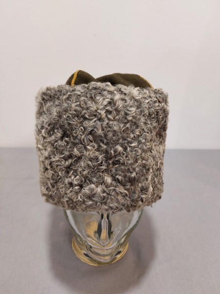 UdSSR Wintermütze M 1943 Papacha für einen Oberst - Stern fehlt