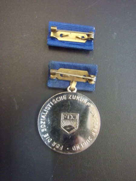 Artur Becker Medaille, in Silber  Bild ist ein Muster!!!