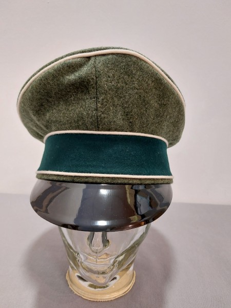 Wehrmacht Schirmmütze Infanterie, feldgrau melliert, Grösse 56