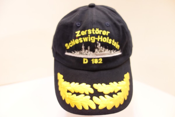 Baseballcap Zerstörer Schleswig-Holstein D182 Admiral