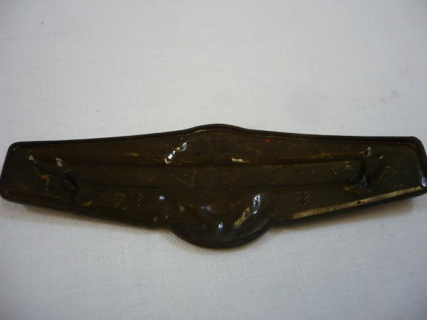 Tätigkeitsabzeichen U-Boot Personal Bronze, Metall