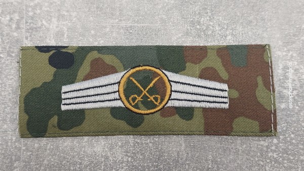 Bundeswehr Tätigkeitsabzeichen Personal im allgemeinen Heeresdienst, gold auf flecktarn