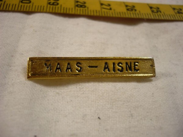 Gefechtsspange "Maas-Aisne" zur Kyffhäuser- Denkmünze (121)