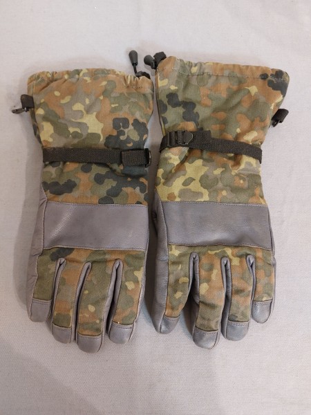 Bundeswehr Handschuhe Winterhandschuhe flecktarn Größe 8 - Original