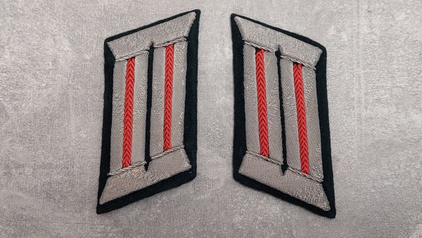 Kragenspiegel Wehrmacht Offizier für Feldbluse Original