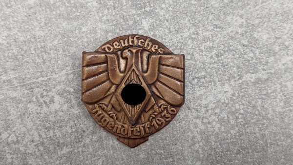 Tagungsabzeichen Deutsches Jugendfest 1936, Bronze