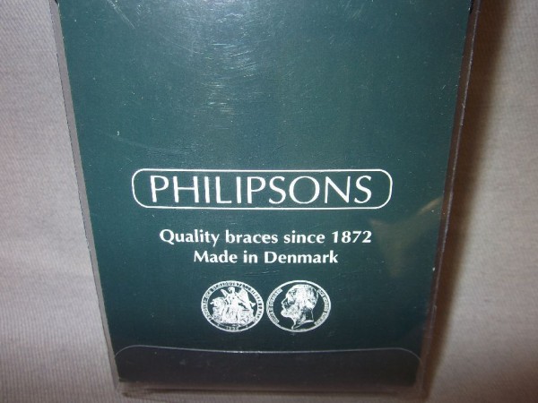 Hosenträger, schwarz mit Klemmen