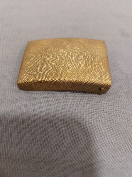 Bundeswehr Hosengürtelschloß gold gebraucht
