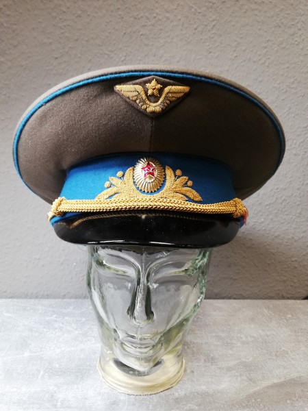 Schirmmütze - Luftwaffe - General - Dienstmütze von 1980 bis 1991 - hergestellt 1988