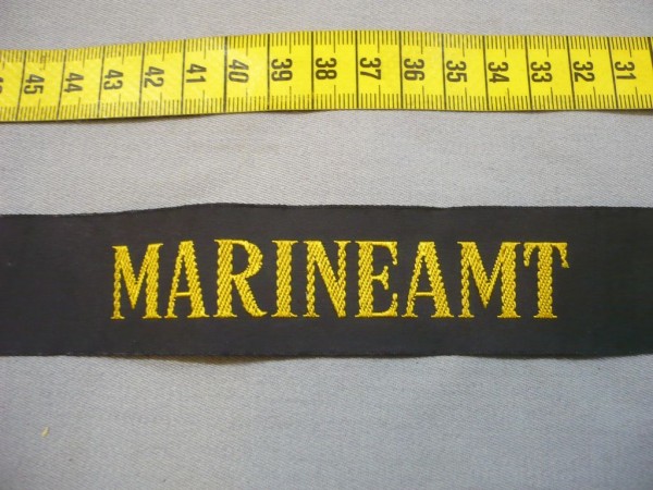 Mützenband, Marineamt