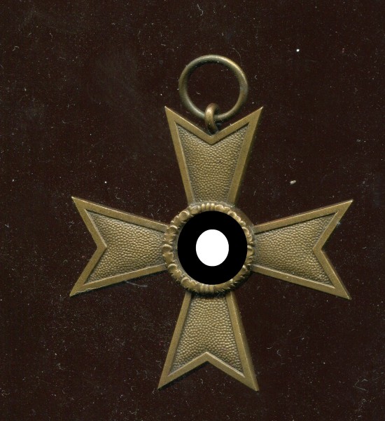 Deutsches Reich Kriegsverdienstkreuz 2.Klasse 1939 Buntmetall ohne Hersteller