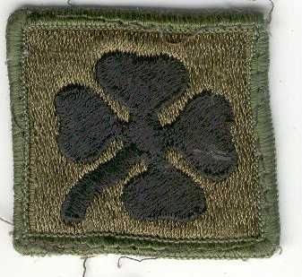Armabzeichen 4th Army, tarnfarben ( OD)