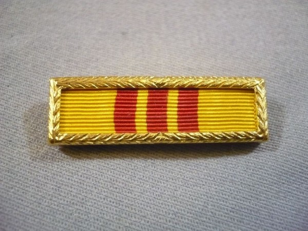 Republic of Vietnam (RVN) Presidential Unit Citation Navy Frame Ribbon Bar - Bandschnalle