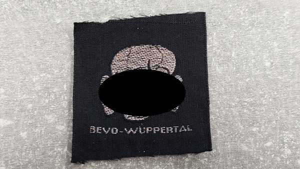 Totenkopf XX für Schiffchen und M43 Mütze Offizier gewebt