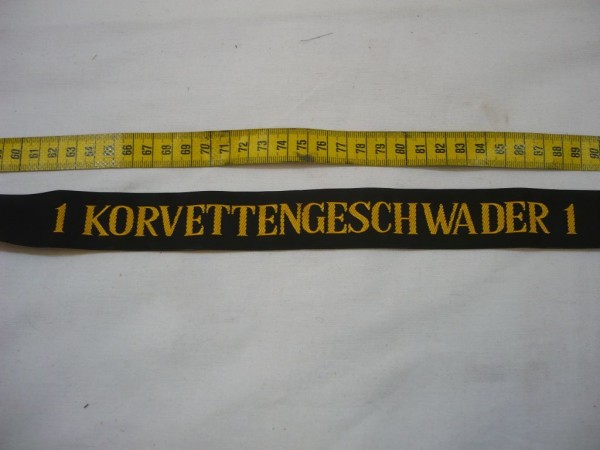 Mützenband, 1 Korvettengeschwader 1