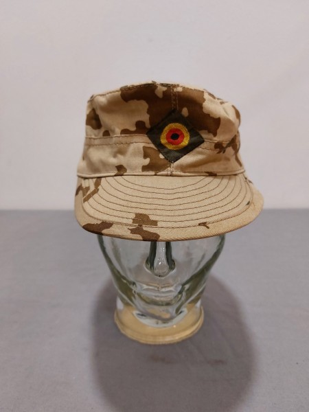Bundeswehr Feldmütze Wüstentarn Tropen Größe 57 Original Kempf