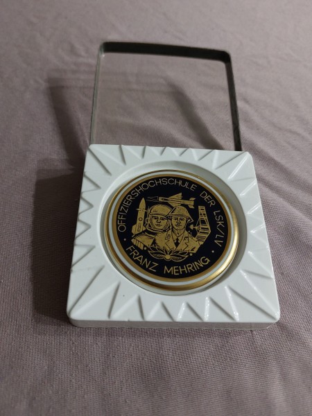 DDR NVA Ehrengeschenk Offiziershochschule der LSK / LV Franz Mehring