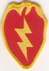 Armabzeichen 25th Infantry Division, bunt