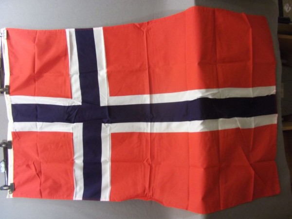 Allgemein: Fahne, Norwegen, Größe 90cmx 150cm