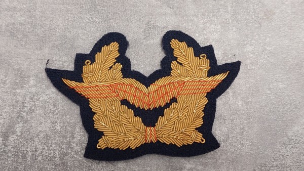 Mützenkranz Mützen Abzeichen Bundeswehr Luftwaffe für General handgestickt