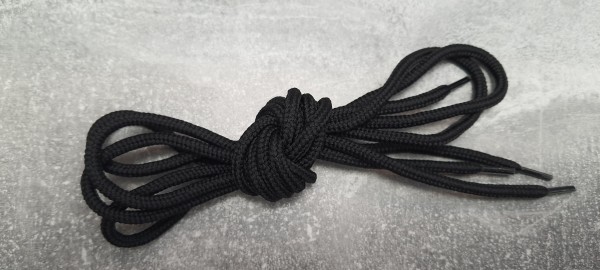 Schnürsenkel Schuhbänder Schnürbänder 130cm 6-12 Ösen schwarz