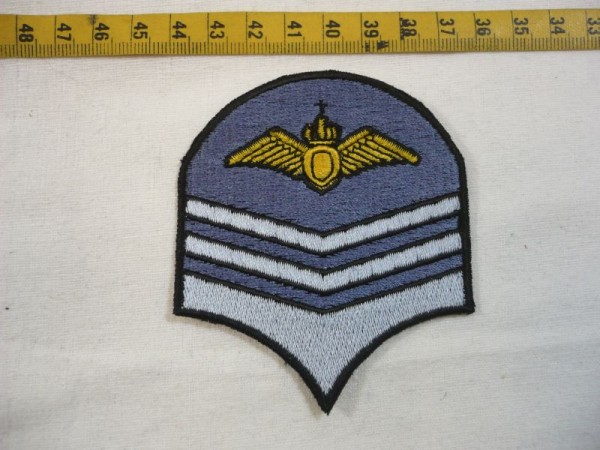 Dienstgradabzeichen Lance Corporal Administration Luftwaffe maschinengestickt