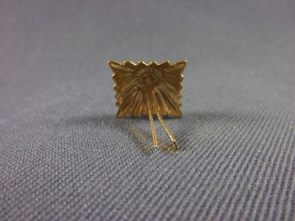 Stern für Schulterklappen, Durchmesser 21mm, Kantenlänge 15mm, vergoldet