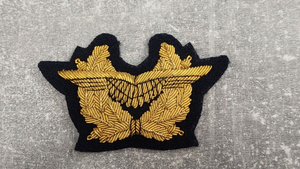 Bundeswehr Mützenkranz Luftwaffe General Doppelschwinge mit Eichenlaubkranz