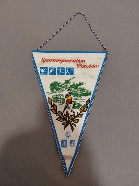 DDR Tischfahne/ Tischwimpel Sportorganisation Potsdamm ASV
