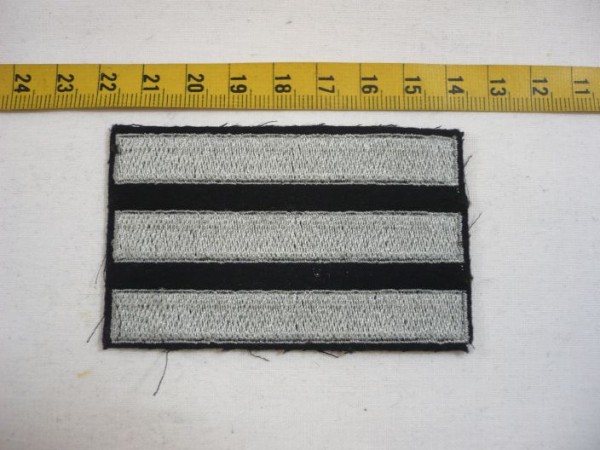 Bremen: Dienstgradabzeichen, Polizei Bremen, alte Art, Polizeiobermeister, maschinengestickt