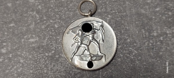 Anschlussmedaille Österreich - März Medaille geprägt