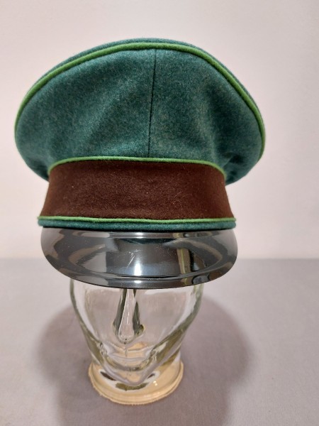 Wehrmacht Schirmmütze Mannschaften Schutzpolizei grün melliert Grösse 57
